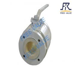 3PC Wcb Ceramic Abrasion Resistant Flange Ball Valve